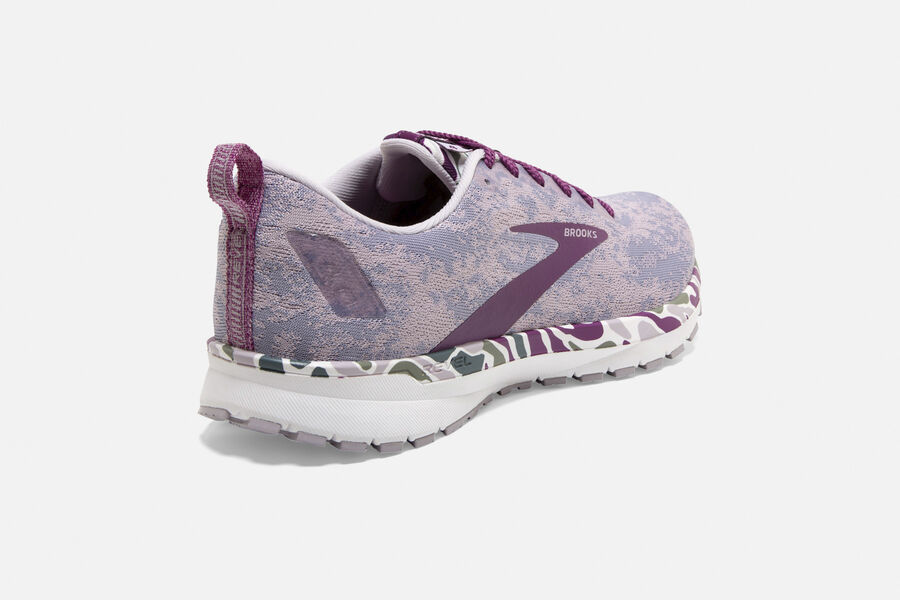 Revel 4 Road Brooks Running Shoes NZ Womens - Purple/White - XURYAE-537